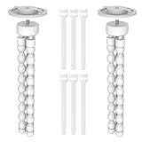 スタンド tapoカメラスタンド ベビーカメラマウント クランプ式 tapoマウント 監視カメラアクセサリ (タコ型-ホワイト2個セット)