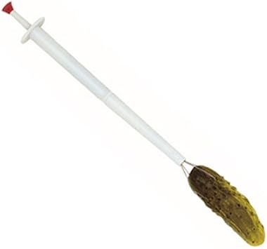 Norpro Stainless Steel and Plastic Deluxe Pickle Pincher, 8-Inches, White