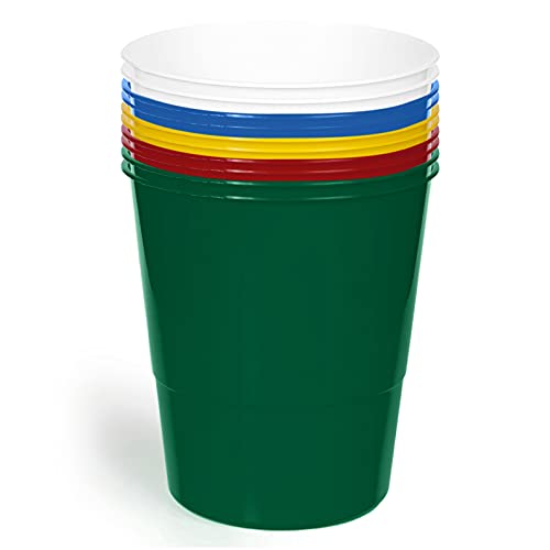 Everest Adv 10 Cestini Gettacarte e Spazzatura, Capacità 17 Litri | Confezione Business | Colori Misti