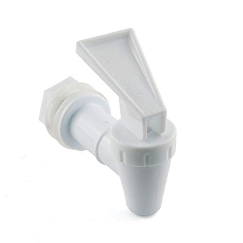 E-Outstanding Water Tap 2Pcs Bpa Free Replacement Cooler Faucets Water Jug Ceramic Crock Spigot Spout Dispenser Valve White #TOP3