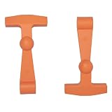 Beast Cooler ACCESORIES 2-Pack Ice Chest Replacement Lid Latches Compatible with Yeti and RTIC Hard Coolers - Strong, Ergonomic Cooler Latch Replacement - Burnt Orange - 4.6 x 2.5 x 1 Inches
