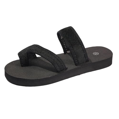 akwuiopt Sandalias ortopédicas para mujer, talla 6, correctoras de juanetes, sandalias planas, sandalias huecas con plataforma para zapatos, pantuflas de punta abierta, transpirables, sandalias de