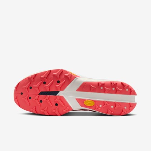 Nike Kiger 10 Men's Trail Running Shoes (FV3929-100, Summit White/Magic Ember/Cinnamon/Armory Navy) Size 82