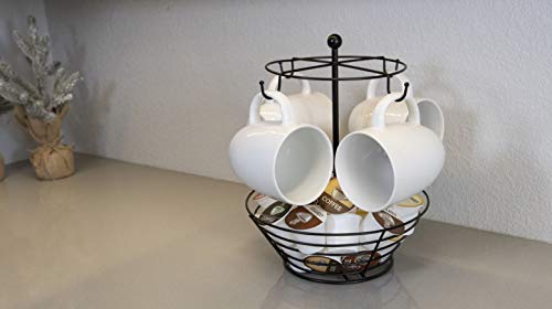 Nifty Coffee Pod & Mug Carousel