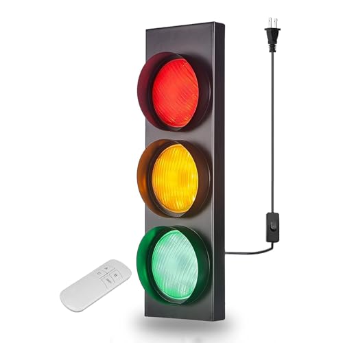Feu de circulation stop and go télécommandé avec trois modules LED YVYKFZD
