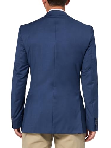 Calvin Klein Men's Slim Fit Suit Separates, Solid Medium Blue, 42 Regular2