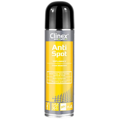Clinex Fleckenentferner im Spray “Anti-Spot” 250 ml - Effizient Polsterreiniger - Wirksam Teppichreiniger - Stark Couch Reiniger - Textilreiniger Cover