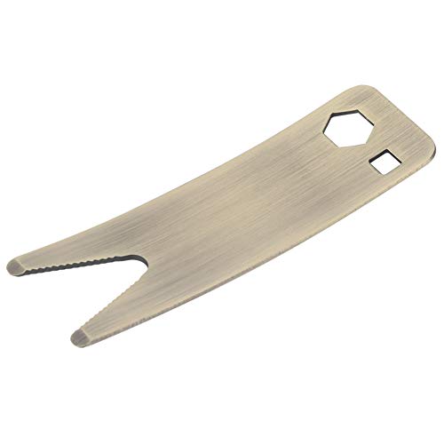 Llave de metal para guitarra, herramienta multiusos para guitarra y bajo, accesorio para reemplazo de perilla de interruptor de guitarra miniatura 7