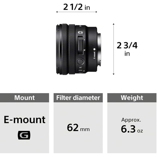 Image of Sony E 10-20mm f /4 PZ G Lens Bundled with 62mm UV Filter + Deluxe Cleaning Kit + Lens Pen + Cap Keeper + Microfiber Cloth (6 Items)
