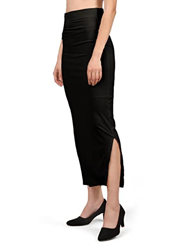 Image of Mehrang Stretchable Saree Shapewear Petticoat for Women, Cotton Blended,Petticoat,Skirts for Women,Shape Wear Dress for Saree
