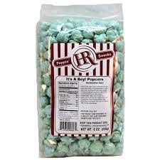 Baby Shower Popcorn-Gender Reveal Party-Blue Popcorn - It's A Boy Blue Popcorn - One 7 oz Bag | 4 Pack | HR Poppin' Snacks - Made in USA - Nebraska Popcorn - Delicious Fresh Popcorn - Gourmet Popcorn
