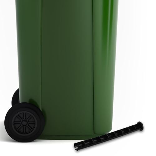Image of GLEAVI Trash can Latch 6.37 Inch Plastic Locking Pin for Garbage Bin Lid Secure Fit 4 Pack Trash can Lock Accessories for Indoor Outdoor Use