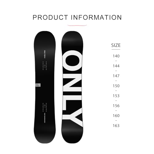 image for SUPBOARD Snowboard for Men & Women, Freeride All Mountain, Designed fo