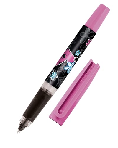 Online Stylo roller à cartouche d'encre ONLINE Bachelor Design heart beat, pour droitiers et gauchers, poignée ergonomique, roller, cartouches d'encre...