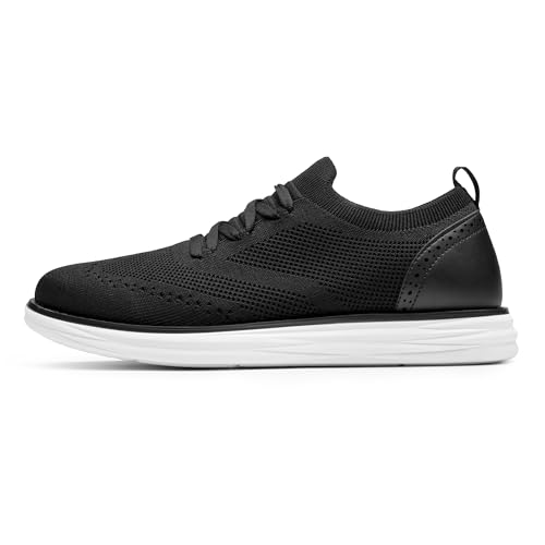 Bruno Marc Men'S Oxfords Sneakers Casual Dress Lace-Up Lightweight Walking Wingtips Shoes,Black,Size 10.5,Sbox2407M thumb #1
