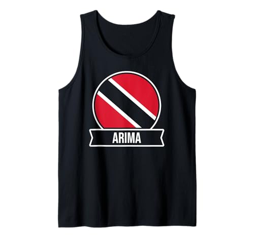 Arima - Bandera de las ciudades e islas de Trinidad y Tobago Camiseta sin Mangas