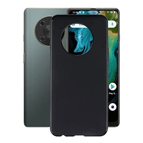 Kjyf Case For Cubot Max 3, Black Shockproof Bumper Cover, 360° Drop Protection Case Full Body Ultra-Thin Soft Silicone Cover + Case For Cubot Max 3 Case 6.95 Inch - Black #TOP9