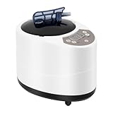 Rogowsen 1000-W-Sauna-Dampfgenerator, 3-Liter-Dampfgerät, Sauna-Dampfausrüstung für den Hausgebrauch, LED-Anzeige mit 9-stufiger Einstellung, Geeignet Dampfsaunen und Hot Yoga