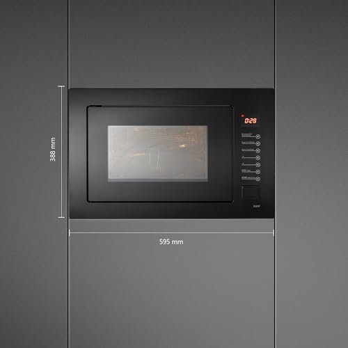 Image of KAFF 25L Microwave /Grill /Combination Built in microwave (KMW8A-BLK, Black)