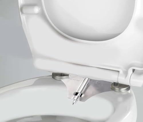 Image of Ruhe Hands-Free Jet Spray | 304 Grade Stainless Steel Toilet Bidet Or Triangle Jet Hands-Free Spray | 1 Meter | (Glossy Finish)