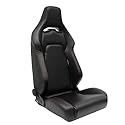 AUTO-STYLE Sportsitze 'VGR' - Schwarz Kunstleder + Rote Naten - Doppelseitig Verstellbare Rückenlehne - inkl. Laufschienen AUTO-STYLE Sportsitze 'VGR' - Schwarz Kunstleder + Rote Naten - Doppelseitig Verstellbare Rückenlehne - inkl. Laufschienen