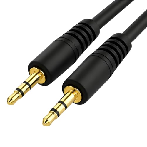 Cabo P2 Auxiliar de Áudio 1,5m – Resistente, Som Nítido e Compatível com Celulares, Tablets, Notebooks e Caixas de Som Premium