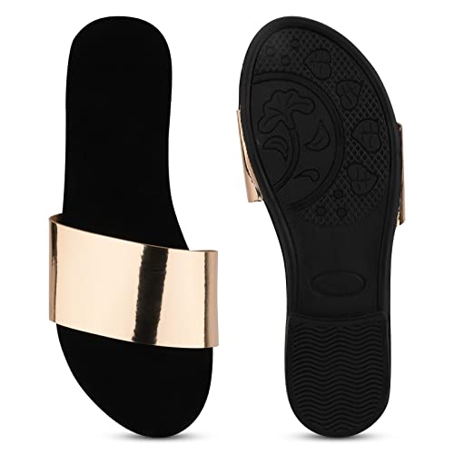 Image of FABY CARRY Women's Fashion Slippers | Lightweight, Comfortable & Trendy Flat Sandals