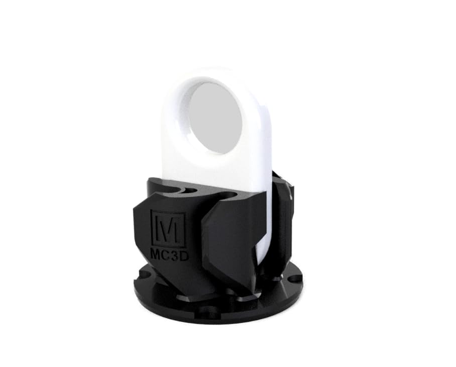 Halterung für SmartTag2 Tile Sticker Fahrrad Ebike GPS Halter MTB Gabel (32-38 Schwarz)