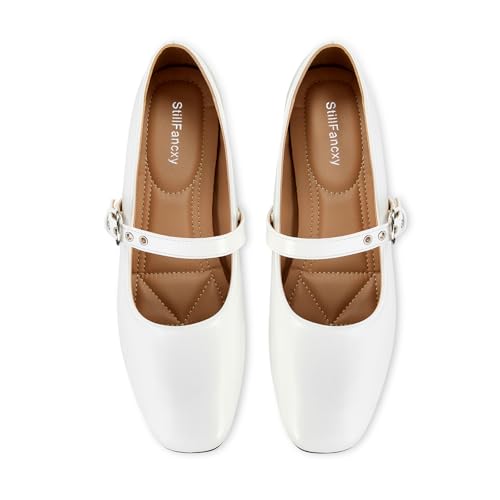 Image of Leopard Flats for Women Mesh Ballet Flats Mary Jane Animal Print Shoes Slip On Casual Breathable Ballerina Flats