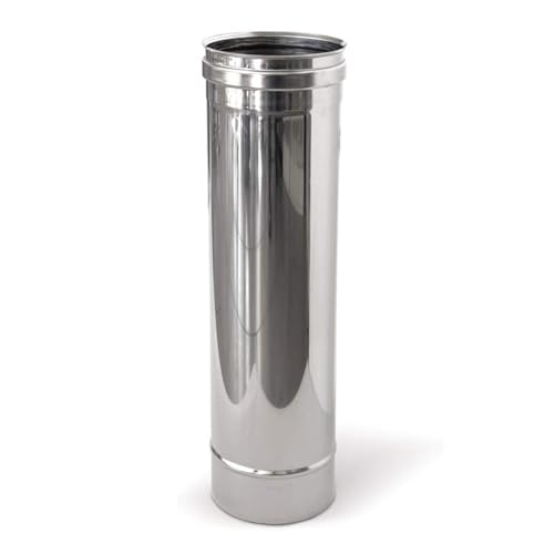CANNA FUMARIA TUBO ACCIAIO INOX AISI 304 diam. 250 MT 0,25 spess. 0,5 mm CAMINO