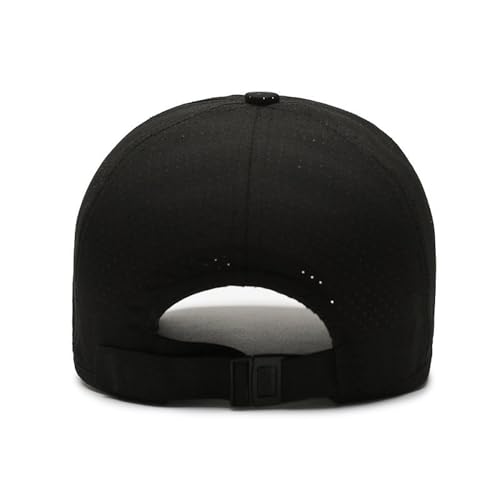 Image of Quick Dry Fit Baseball Cap - Water Repellent Sun Hat for Fishing, Running, Hiking, Golf, Surfing, Sailing, Boating