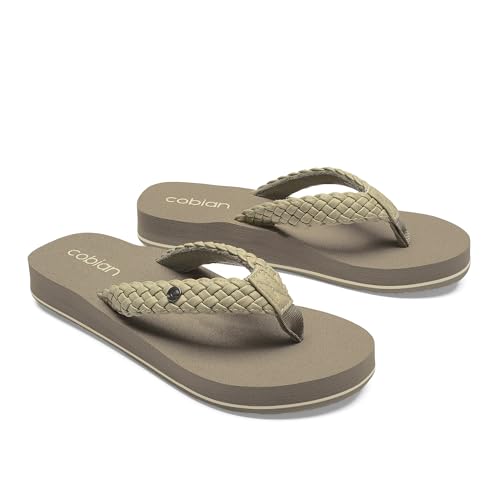 Cobian Women's Braided Bounce Flip Flops