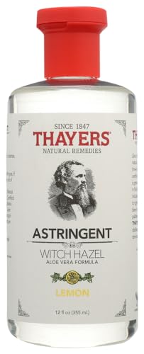 Thayer'S Witch Hazel Astringent With Aloe Vera Formula, Lemon, 350Ml Packaging May Vary