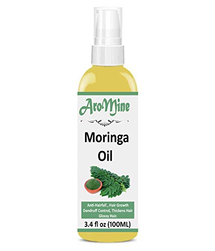 AroMine Pure & Natural Moringa Oil For Hair Growth, Hair Massage Oil-100ml