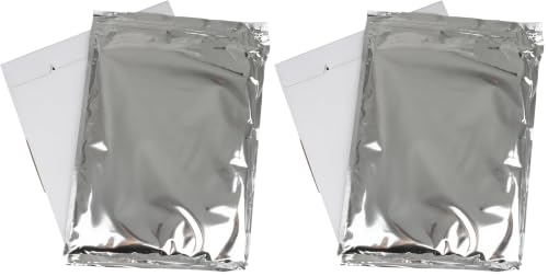 SENTRELA Edible Paper 25 Count A4 11.7" x 8.3" Sugar Sheets for Edible Printer Edible Image Paper Frosting Sheets Icing Sheets for Edible Paper Printer Sugar Paper Edible Sheets for Cakes (Pack of 2)