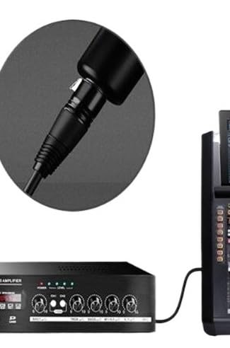 Cavo XLR per microfono, da maschio a femmina, adattatore audio