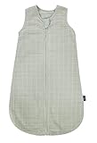 KOMFORT - Der Alvi Baby Mull Schlafsack für den Sommer ist angenehm weich und hat einen extra langen Reißverschluss mit Kinnschutz. Der Alvi Sommerschlafsack aus Baumwolle kann im Sommer ohne Alvi Innensack verwendet werden.