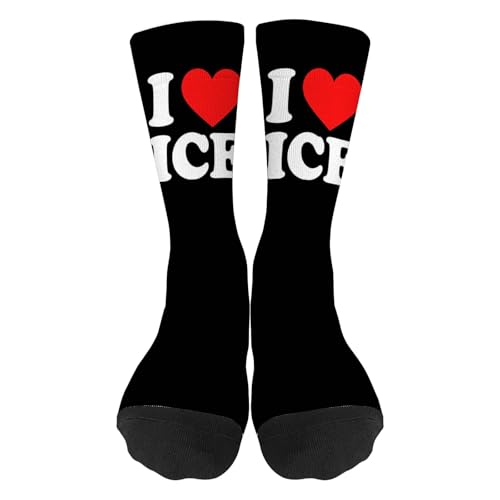 MENGCORE I Love Iceland Low Cut Socks Fashion Sock
