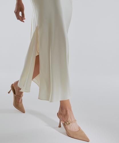Image of NEWBELLA Women's Pointed Toe Heeled Mules