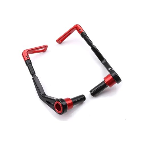 Protège-main BMW S1000RR évite la casse de levier sur guidon moto réglable rouge 14mm-17mm