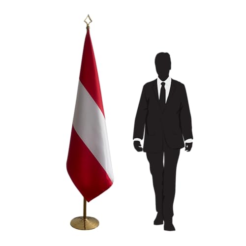 Drapeau Autriche pour bureau et salle de conférence officielle