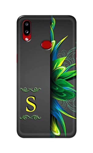 Image of Name II Initial II Letter Alphabet S Hard Back Case Cover for Samsung Galaxy A10s / Samsung M01s, SM-A107F / DS, SM-A107M / DS Back Cover -(J5) VNS2222