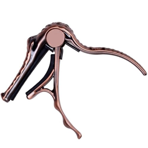 AKOOSY Cejilla para Guitarra Clásica de Metal Clip Profesional con Diseño Ergonómico para Folk...