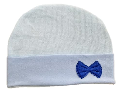 Image of VIN Newborn Baby Boy - Girl Cotton Mittens Floral Bow Design Caps Gloves Booty Combo Pack of 2 Pair for 0 to 6 Months |Parent Infant Apron Gift Set