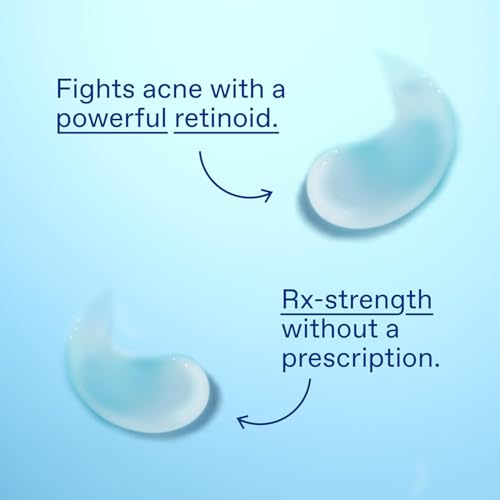 Differin Acne Treatment Gel, 180 Day Supply, Retinoid Treatment for Face with 0.1% Adapalene, Gentle Skin Care for Acne Prone Sensitive Skin, 45g Tube, Pack of 2 (Packaging May Vary)