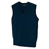[アイトス] ウォームビズ 男女兼用 Vネックベスト（抗ピル加工） #AZ-7860 ネイビー M