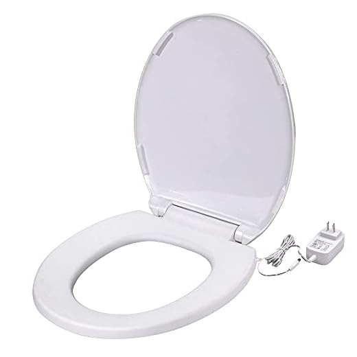 UltraTouch Heated Toilet Seat - White - Round Bowl by Hogue, Inc.
