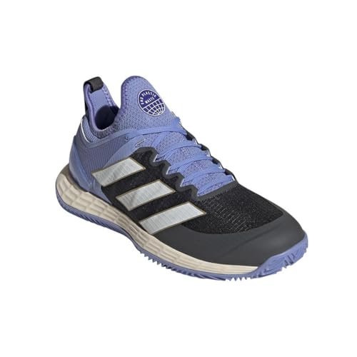 Image of adidas Women's Adizero Ubersonic 4 W Clay Trainers, Ftwr White Ftwr White Carbon, 9
