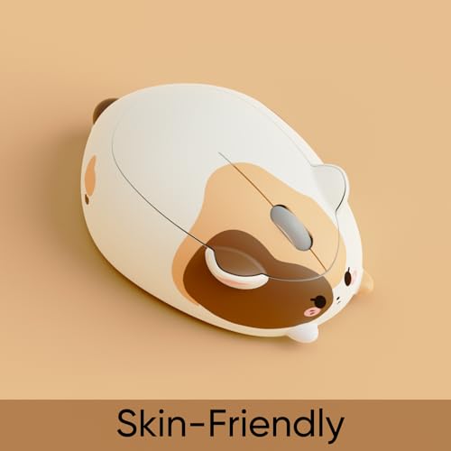 Image of Akko Cat Theme Wireless Gaming Mouse Calico Cat, Tri-Mode Mouse BT3.0 /BT5.0 /2.4G, Cute Optical Cordless Cartoon Mice for Computer /Laptop /Desktop /PC, Compatible with Mac /Win