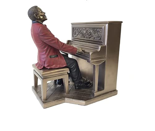 Estatua pianista pianista - Colección Jazz Band